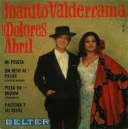 Juanito Valderrama y Dolores Abril