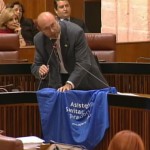 Ignacio García defendiendo los intereses de Ubrique