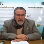 Visita Pedro Romero y Loli Caballero a IU Ubrique