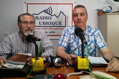 Pepe García y Manuel Ramírez en la Radio