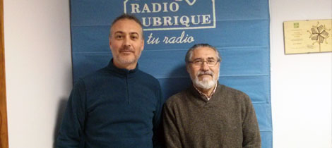 Manuel Ramírez y Pepe García en Radio Ubrique