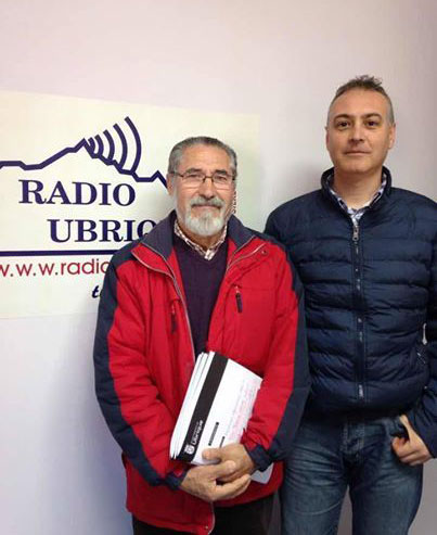 José García y Manuel Ramírez en la radio