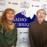 Pepi Morales y José García en Radio Ubrique