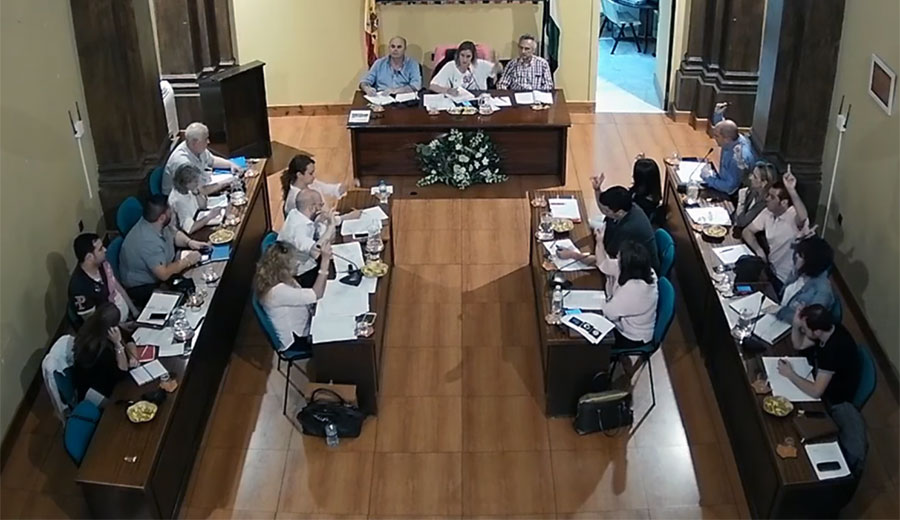 Pleno municipal de mayo de 2017